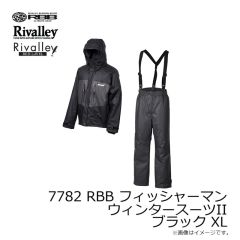 リバレイ　7757 RBB ロックショアストレッチパンツ ブラック 2XL