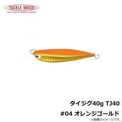 タックルハウス　タイジグ40g TJ40 #04 オレンジゴールド