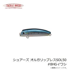 タックルハウス　ショアーズ オルガリップレスSOL43 #6HGレインボー