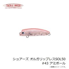 タックルハウス　ショアーズ オルガリップレスSOL43 #6HGレインボー
