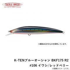 タックルハウス　K-TENブルーオーシャン BKF175 R2 #106 イワシ/レッドベリー