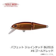 タックルハウス　バフェット ジョインテッド BUJ51S #6 ゴールドレッド
