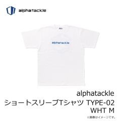 エイテック　alphatackle ショートスリーブTシャツ TYPE-02 BLK M