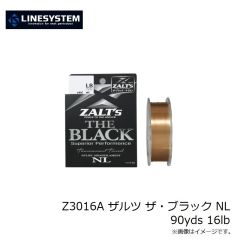 ラインシステム　Z3016A ザルツ ザ・ブラック NL 90yds 16lb