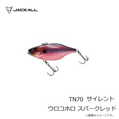 ジャッカル　TN70 サイレント ウロコホロ スパークレッド