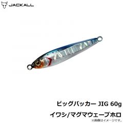ジャッカル　ビッグバッカー ジグ　40g　イワシ/マグマウェーブホロ 
