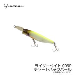 ジャッカル　ライザーベイト 009P　チャートバックパール