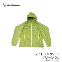 ジャッカル　ライトジャケット XL グリーン