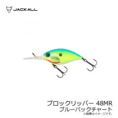 ジャッカル　ブロックリッパー 48MR　ブルーバックチャート