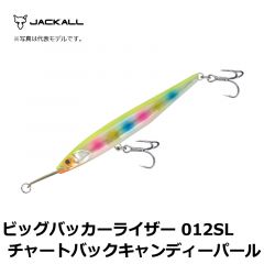 ジャッカル　ビッグバッカーライザー　012SL　チャートバックキャンディーパール　SWルアー　シーバス　青物