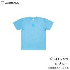 ジャッカル　ドライTシャツ S ブルー