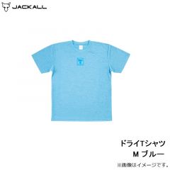 ジャッカル　ドライTシャツ M ブルー