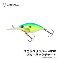 ジャッカル　ブロックリッパー48SR ブルーバックチャート