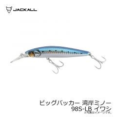 ジャッカル　ビッグバッカー 湾岸ミノー98S-LB イワシ