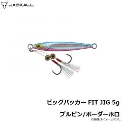 ジャッカル　ビッグバッカー FIT JIG 5g ブルピン/ボーダーホロ
