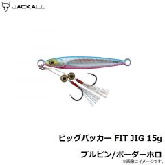 ジャッカル　ビッグバッカー FIT JIG 10g シラスシルバー/マグマウェーブホロ