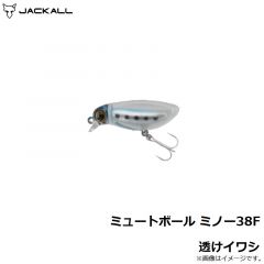 ジャッカル　ミュートボール ペンシル38F チャートグロークラッシュ