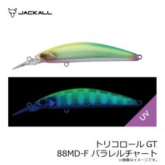 ジャッカル　トリコロールGT 88MD-F パラレルチャート
