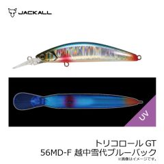 ジャッカル　トリコロールGT 56MD-F 越中雪代ブルーバック