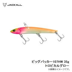 ジャッカル　ビッグバッカー107HW 35g トロピカルグロー