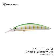 ジャッカル　トリコロールGT 72DR-F 若葉桜ヤマメ