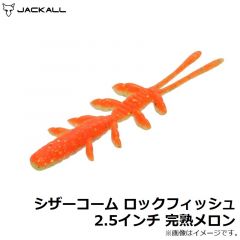 シザーコーム ロックフィッシュ 2.5インチ 完熟メロン