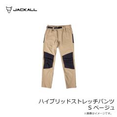 ジャッカル　ハイブリッドストレッチパンツ S ベージュ