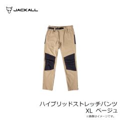 ジャッカル　ハイブリッドストレッチパンツ XL ベージュ