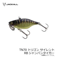 ジャッカル　TN70 トリゴン サイレント RBシャンパンタイガー