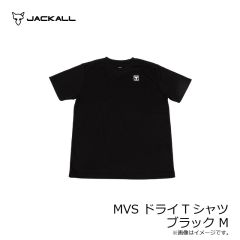 ジャッカル MVS ドライTシャツ ブラック M