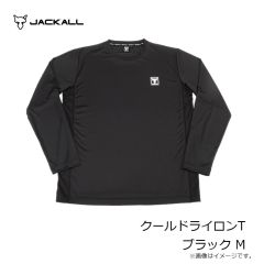 ジャッカル　クールドライロンT ブラック M