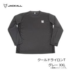 ジャッカル　クールドライロンT グレー XXL