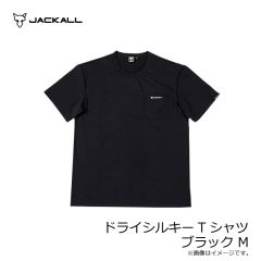 ジャッカル　ドライシルキーTシャツ ブラック M