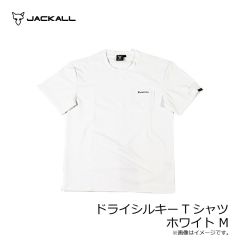 ジャッカル　ドライシルキーTシャツ ホワイト M