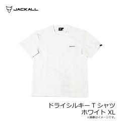 ジャッカル　ドライシルキーTシャツ ホワイト XL