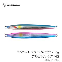 ジャッカル　アンチョビメタル タイプ2 250g ブルピン/レンズホロ