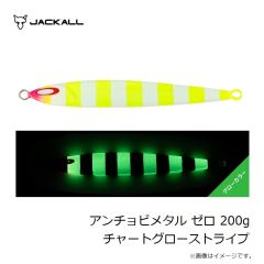 ジャッカル　アンチョビメタル ゼロ 200g チャートグローストライプ