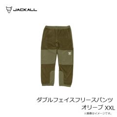 ジャッカル　ダブルフェイスフリースパンツ ブラック S