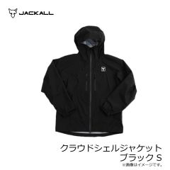 ジャッカル　クラウドシェルジャケット ブラック S