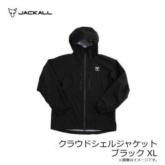 ジャッカル　クラウドシェルジャケット ブラック XL