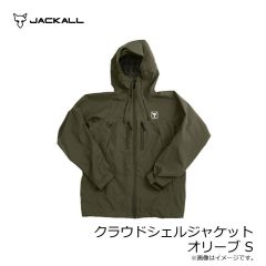 ジャッカル　クラウドシェルジャケット オリーブ S