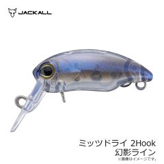 ティモン　ミッツドライ 2Hook クリアー