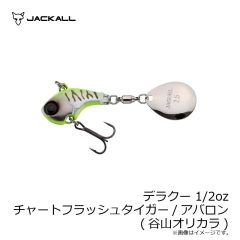ジャッカル　ビンビン玉カスタムネクタイ マスターカーリーMEDIUM F-0326 ブライトオレンジドット