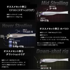 ジャッカル　ドリフトフライ エラストマー 2.5インチ フラッシングベイト