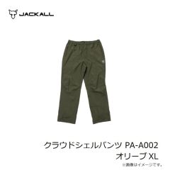 ジャッカル　クラウドシェルパンツ PA-A002 ブラック S