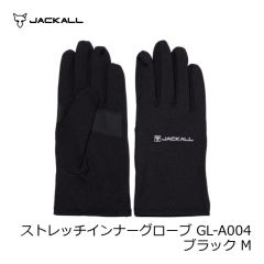 ジャッカル　ストレッチインナーグローブ GL-A004 ブラック M