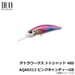 デュオ　テトラワークス トトシャッド 48S AQA0313 ピンクキャンディーGB