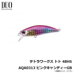 デュオ　テトラワークス トト 48HS AQA0313 ピンクキャンディーGB