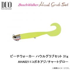 デュオ　ビーチウォーカー ハウルグラブセット 31g　AHA0211 コガネアジ/チャートグロー