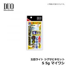 デュオ　五目ショア ジグサビキセット S 20g マイワシ